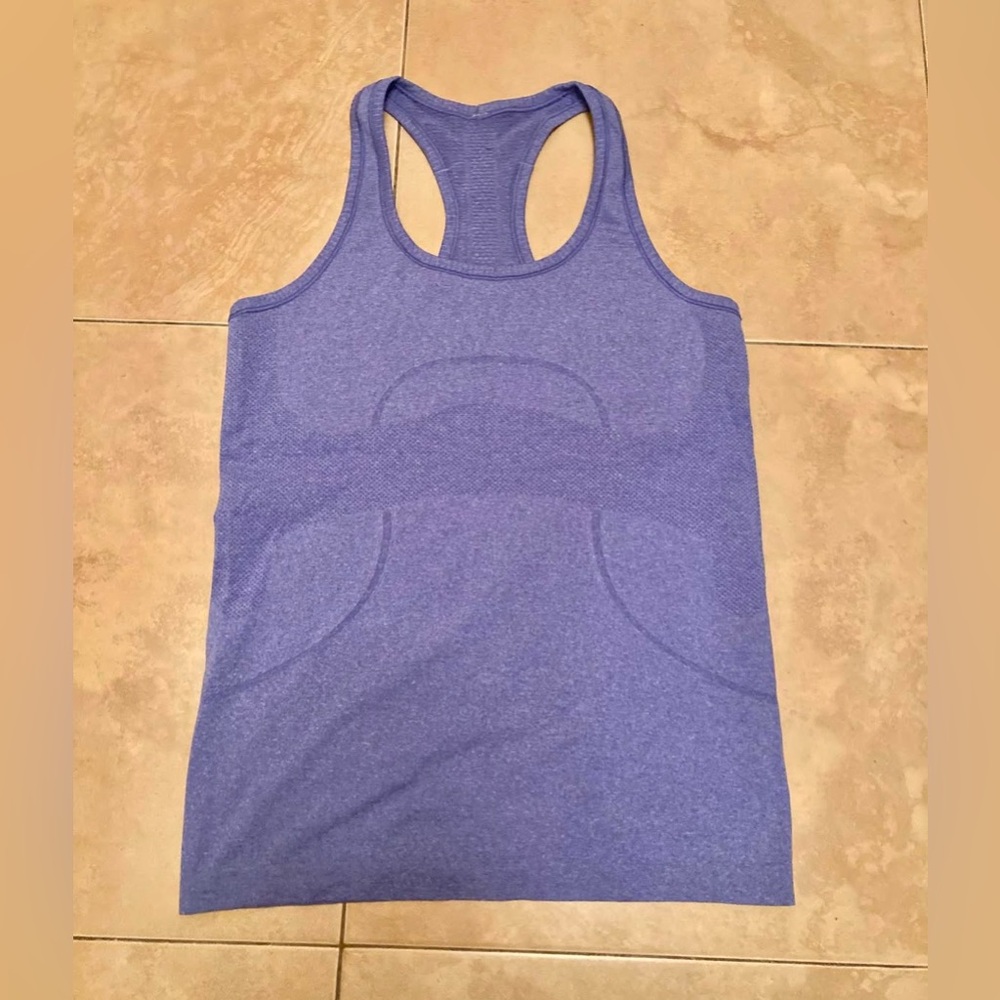 Lululemon blue/purple swiftly tank